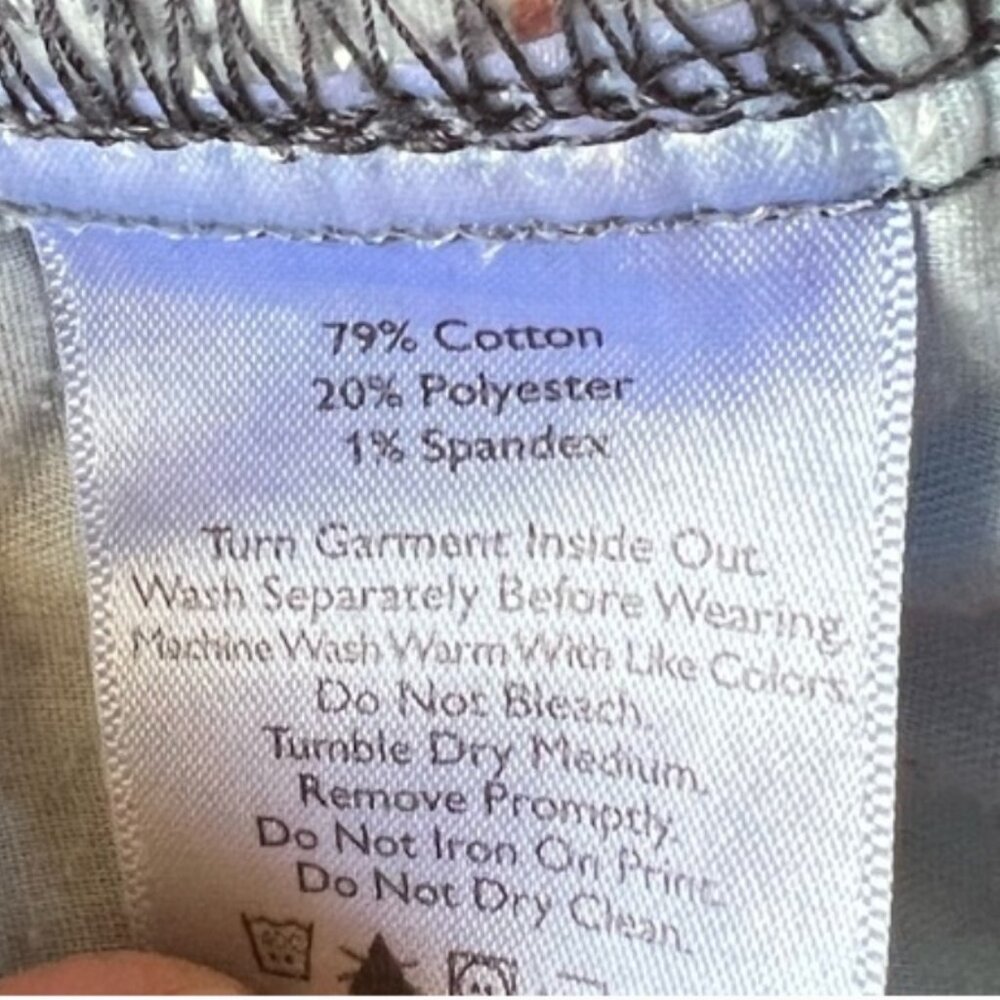EUC women's Eddie Bauer crop jeans size 12 - Picture 8 of 12